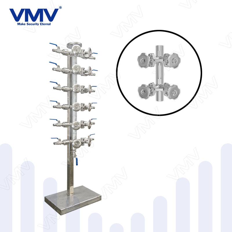 Bellows stainless steel condensate manifolds